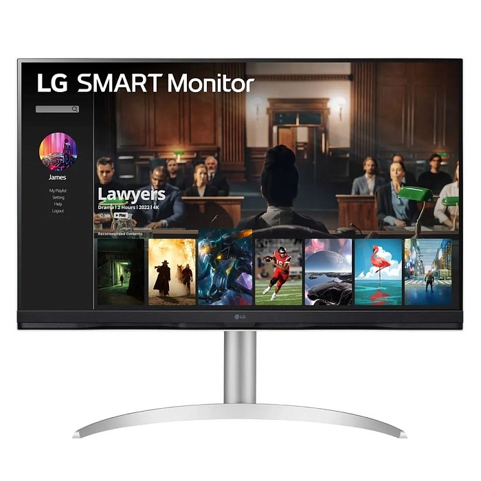 4K монитор LG 32SQ730S-W - фото 1