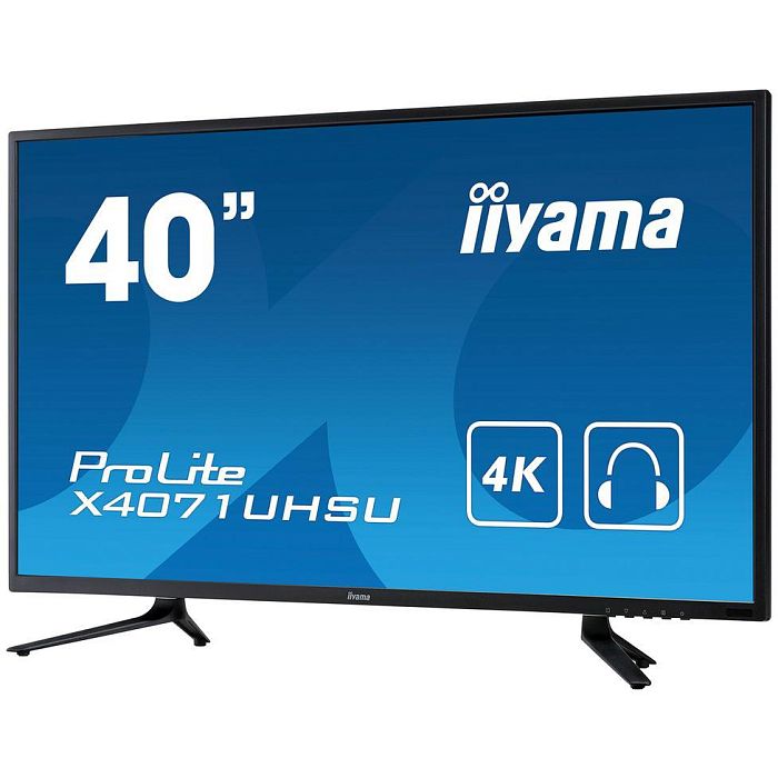 4K монитор Iiyama ProLite X4071UHSU-B1 - фото 2