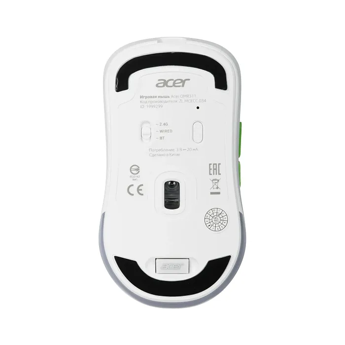 Мышь беспроводная/проводная Acer OMR311 (ZL.MCECC.034) - фото 5