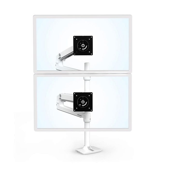 Кронштейн для мониторов Ergotron LX Dual Stacking Arm Tall Pole (45-509-216) - фото 3