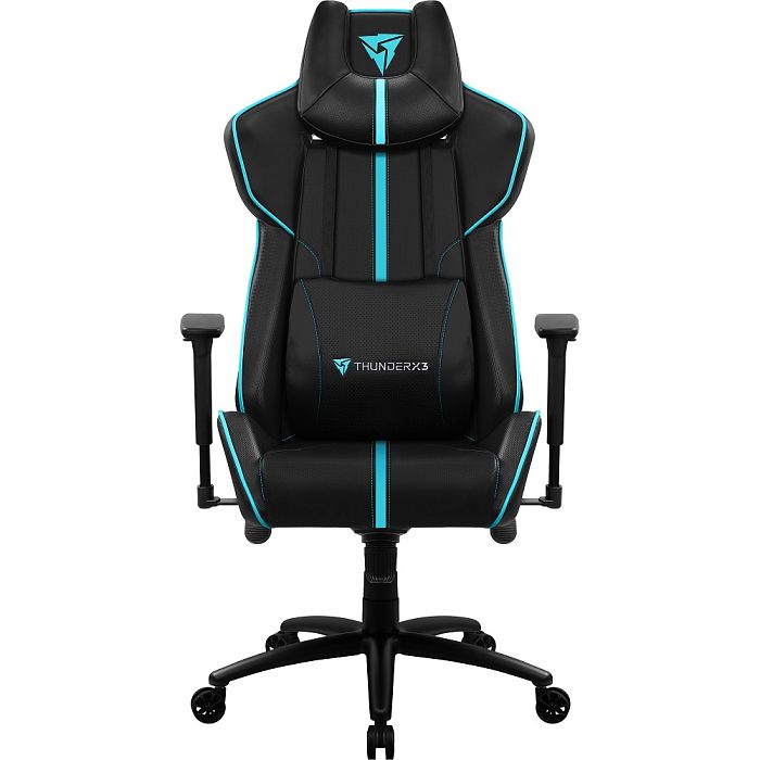 Игровое кресло ThunderX3 BC7 Air Black Cyan - фото 1