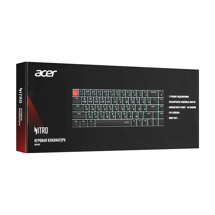 Игровая клавиатура Acer Nitro OKR400 Black (ZL.KBDEE.01A) - фото 10