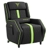 Компьютерная софа ZONE 51 RIDER Black-Green (Z51-RID-BG) - фото 1