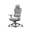 Компьютерное кресло FoxGear NETZ модель XO, серый (FG-NETZ-XO-GY) - фото 1