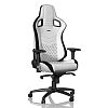 Игровое кресло Noblechairs EPIC White/Black (NBL-PU-WHT-001) - фото 1