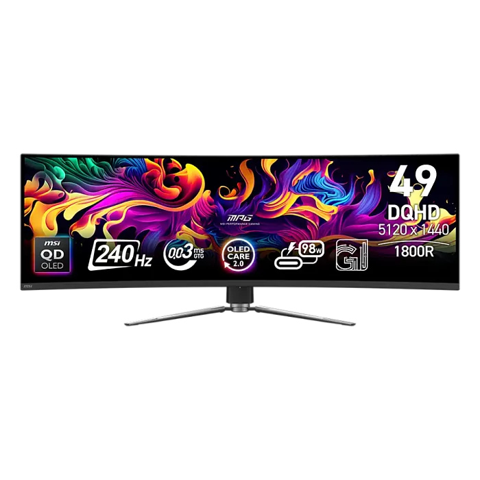 DWQHD монитор MSI MPG 491CQPX QD-OLED - фото 1