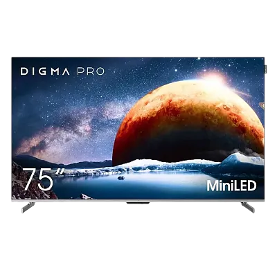 4K телевизор Digma Pro Mini LED 75Q - фото 1