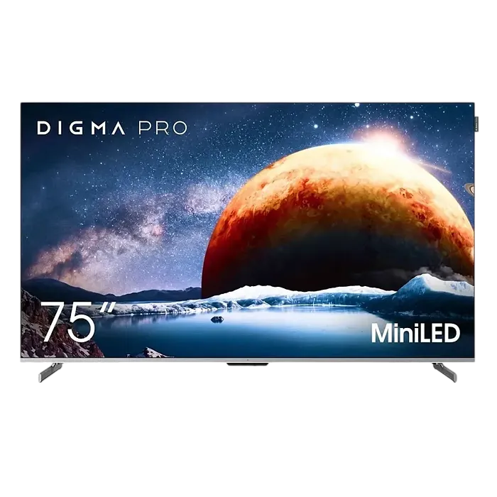 4K телевизор Digma Pro Mini LED 75Q - фото 1