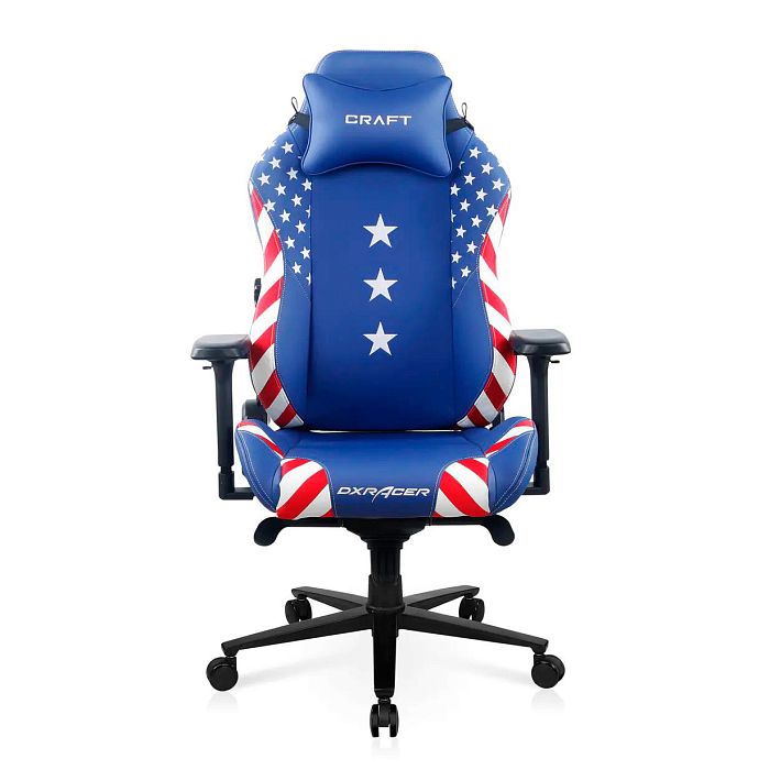 Компьютерное игровое кресло DXRacer CRA/D5000/BW - фото 1