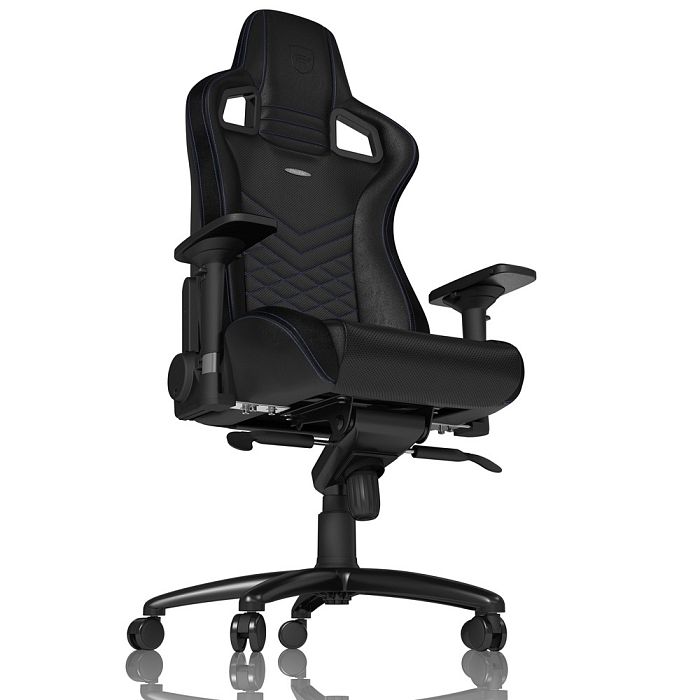 Игровое кресло Noblechairs EPIC Black/Blue (NBL-PU-BLU-002) - фото 2