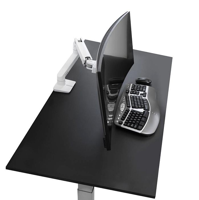 Кронштейн для монитора Ergotron HX Desk Monitor Arm (white) (45-475-216) - фото 3