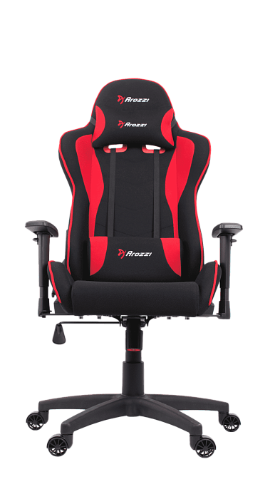 Игровое кресло для геймеров  Arozzi Mezzo V2 Fabric  Red - фото 1