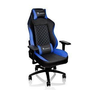 Игровое компьютерное кресло Thermaltake GT Comfort GTC 500 black/blue (GC-GTC-BLLFDL-01)