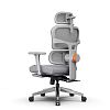 Компьютерное кресло FoxGear NETZ модель X, серый (FG-NETZ-X-GY) - фото 4