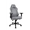 Компьютерное кресло Arozzi Primo Woven Fabric - Grey - Black logo - фото 1