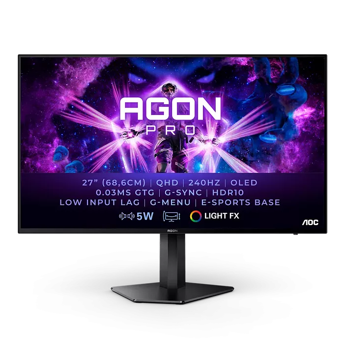 WQHD OLED монитор AOC AGON Pro AG276QZD - фото 1
