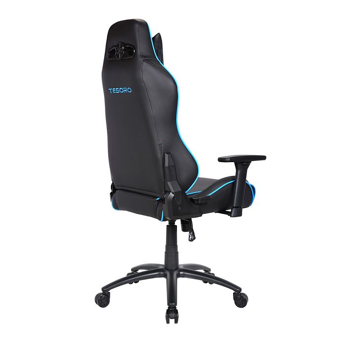 Игровое кресло Tesoro Alphaeon S1 Black Blue - фото 4