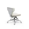 Кресло гибридной посадки FoxGear SHORTZ Fabric, размер 1 (с ноутбучным столиком), светло-серый (FG-SHORTZ-F1-OW) - фото 5
