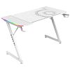 Компьютерный стол Zone 51 TRINE 120 RGB White (Z51-T2R-WH) - фото 1