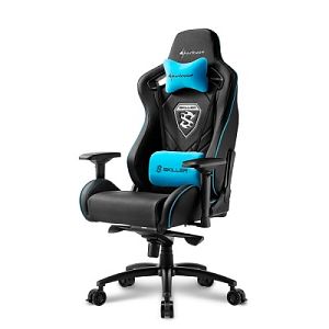Игровое кресло Sharkoon Skiller SGS4 Black Blue (SGS4-BK/BU)