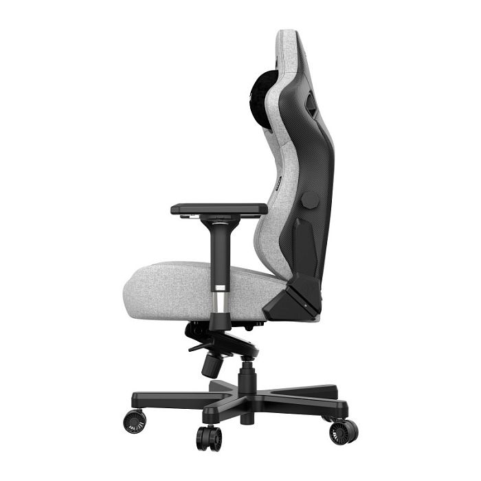 Компьютерное кресло AndaSeat Kaiser 3, цвет серый, размер XL (AD12YDC-XL-01-G-PV/F) - фото 1