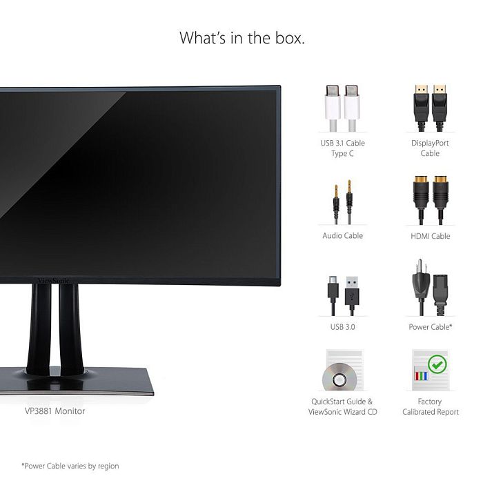 3.8K монитор ViewSonic VP3881 - фото 4