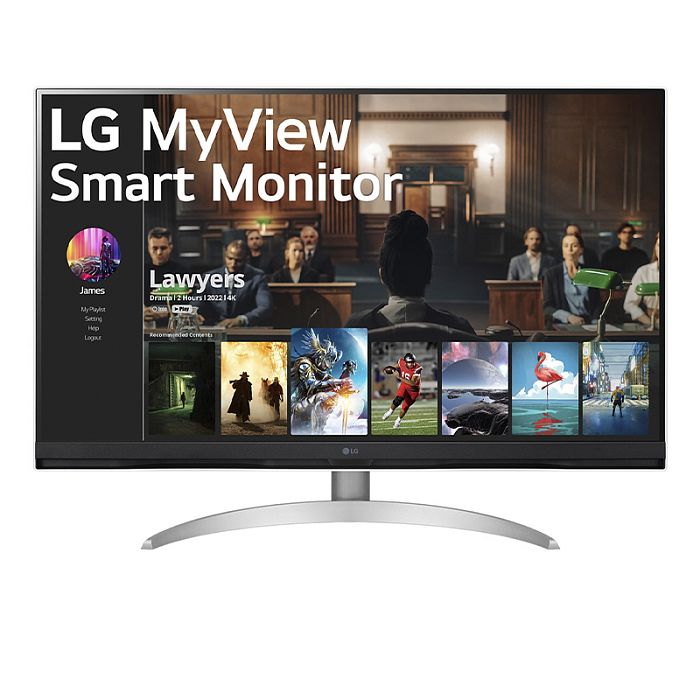 4K монитор LG 32SQ700S-W - фото 1