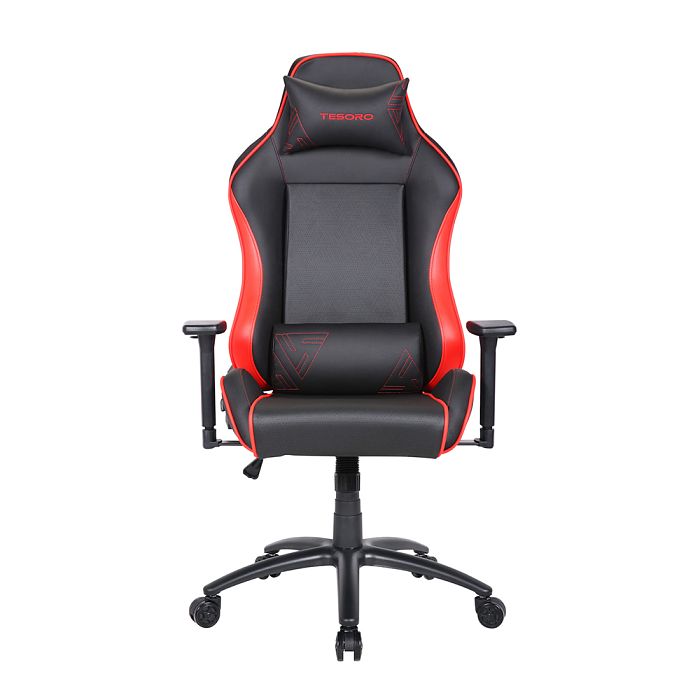 Игровое кресло Tesoro Alphaeon S1 Black Red - фото 1