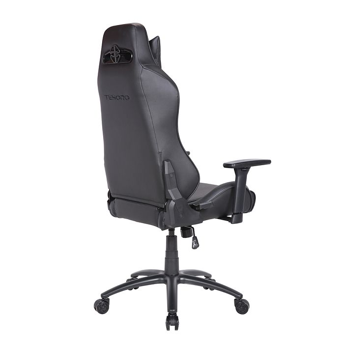 Игровое кресло Tesoro Alphaeon S1 Black Carbon - фото 3