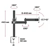Кронштейн для мониторов Holder MDS-SU203-B, черный - фото 4