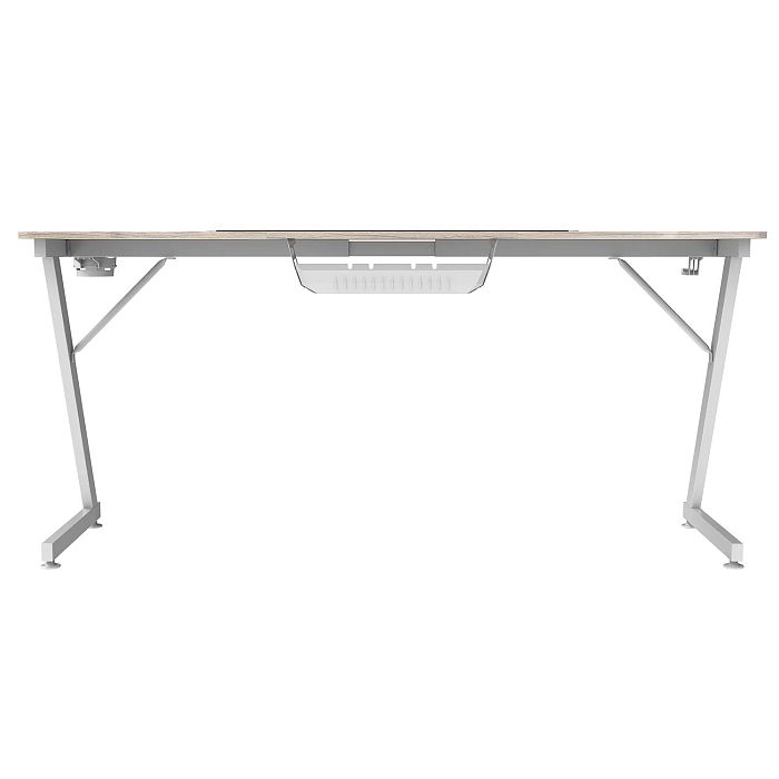 Компьютерный стол Zone 51 TRINE 160 Wood/White (Z51-T6N-WD) - фото 4