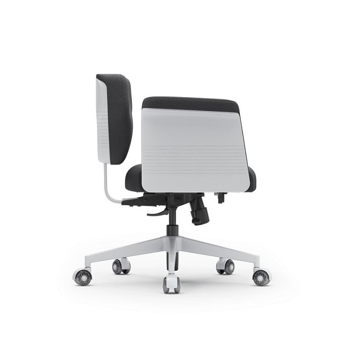 Кресло-трансформер FoxGear STUDIO Fabric, тёмно-серый (FG-STUDIO-F-DG) - фото 3