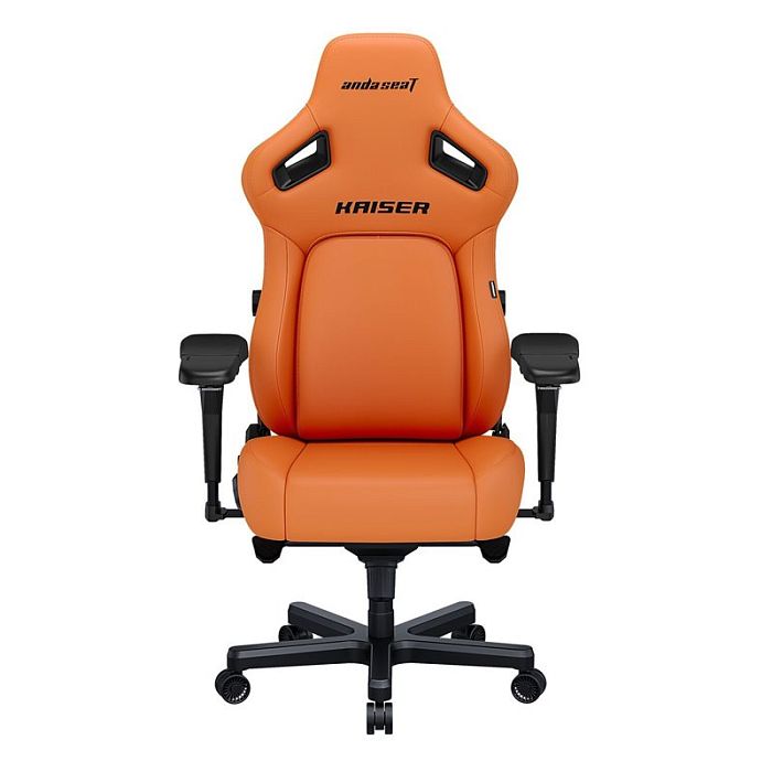 Компьютерное кресло Anda Seat Kaiser 4 XL Blaze Orange (модель AD12) (AD12YDDC-XLL-20-O-PV/C) - фото 1