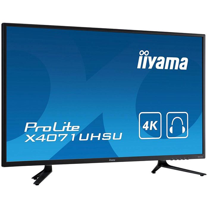 4K монитор Iiyama ProLite X4071UHSU-B1 - фото 1