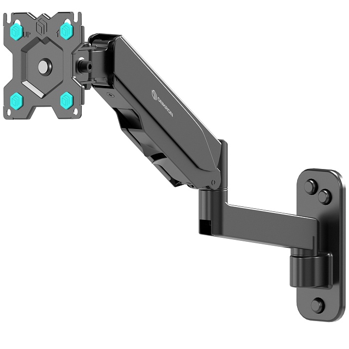 ONKRON кронштейн для телевизора и монитора 13"-34" дюймов настенный, черный G150 (G150-B) - фото 1