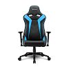 Игровое кресло Sharkoon Elbrus 3 Black Blue (ELBRUS-3-BK/BU) - фото 1