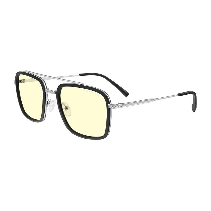 Очки для компьютера (для геймеров) GUNNAR Stark Industries Edition Amber, Silver (EDI-12301) - фото 1