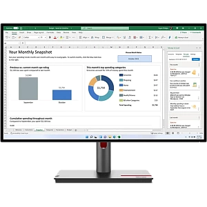 WQHD монитор Lenovo ThinkVision P27q-30 (63A2GCR1CS)
