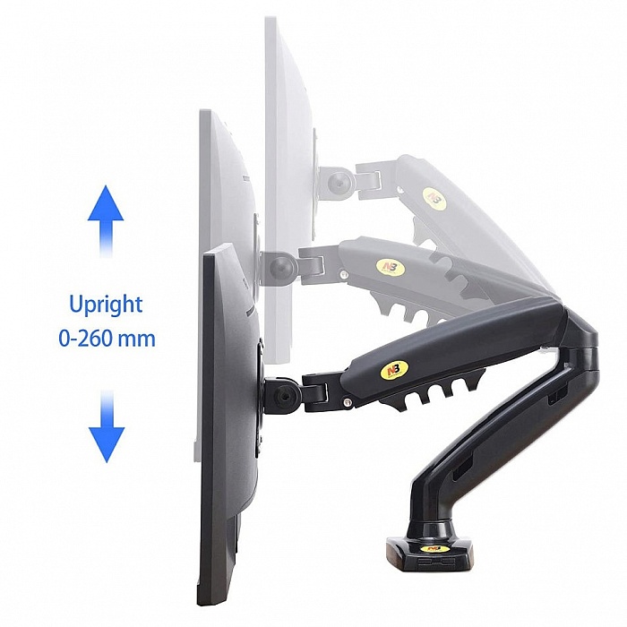 Кронштейн настольный North Bayou F80 (чёрный) - фото 3