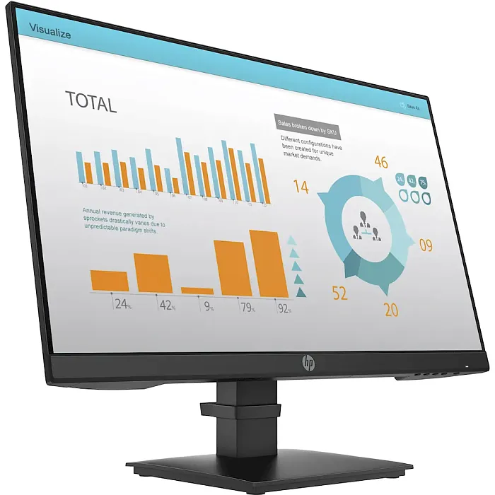 Full HD монитор HP P24 G4 (1A7E5AA) - фото 3