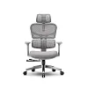 Компьютерное кресло FoxGear NETZ модель XO, серый (FG-NETZ-XO-GY) - фото 2