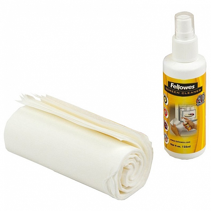 Чистящий набор Fellowes FS-99701 для мониторов (20 шт, 125 мл) - фото 2