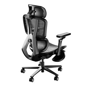 Компьютерное кресло Autofull G5, с поддержкой для ног, серебро (AFC401UGSA)