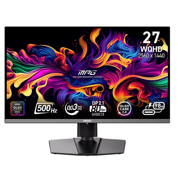 WQHD монитор MSI MPG 272QR QD-OLED X50 - фото 1