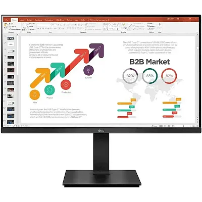 Full HD монитор LG 27BP450Y-B - фото 1