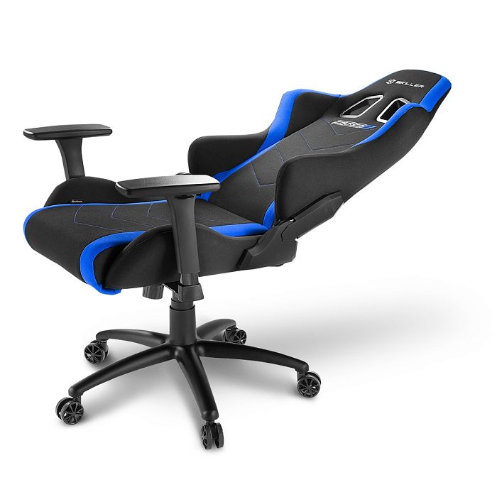 Игровое кресло Sharkoon Skiller SGS2 Black Blue (SGS2-BK/BU) - фото 2