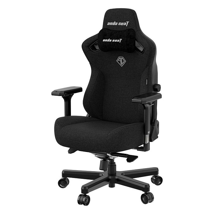 Компьютерное кресло AndaSeat Kaiser 3 XL черный (AD12YDC-XL-01-B-CF) - фото 1