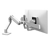Настольный кронштейн Ergotron HX Desk Dual Monitor Arm (white) (45-476-216) - фото 3