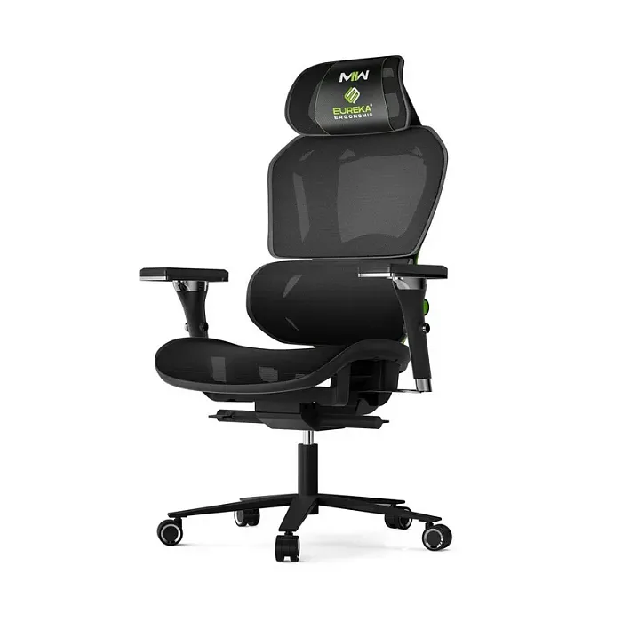 Компьютерное кресло Eureka Typhon Call of Duty, зеленый (COD-MW2-01G) - фото 1