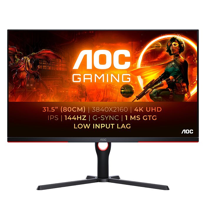 4K монитор AOC U32G3X/BK - фото 1